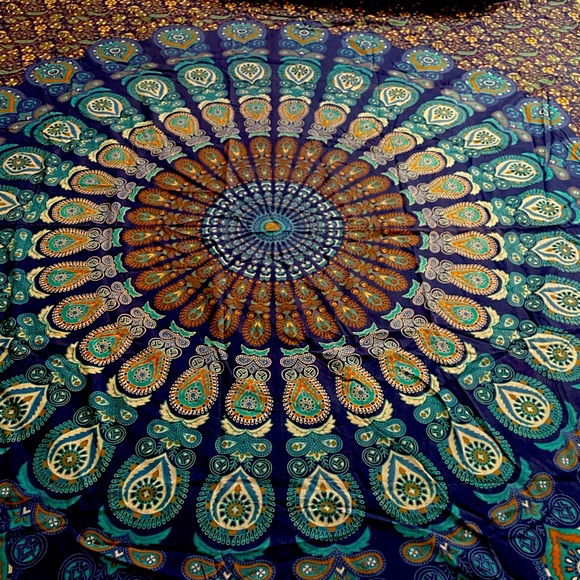 Cool bohemian cotton tapestry - Picture 2 of 8